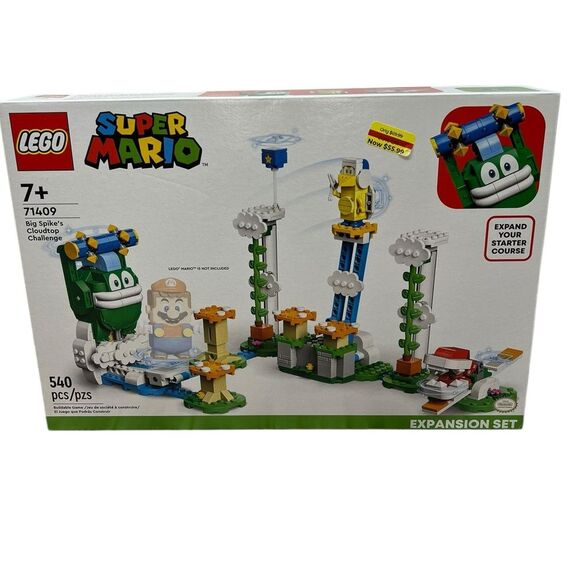 Lego Super Mario Big Spike's Cloudtop Challenge Expansion Set 71409 - Picture 1 of 8
